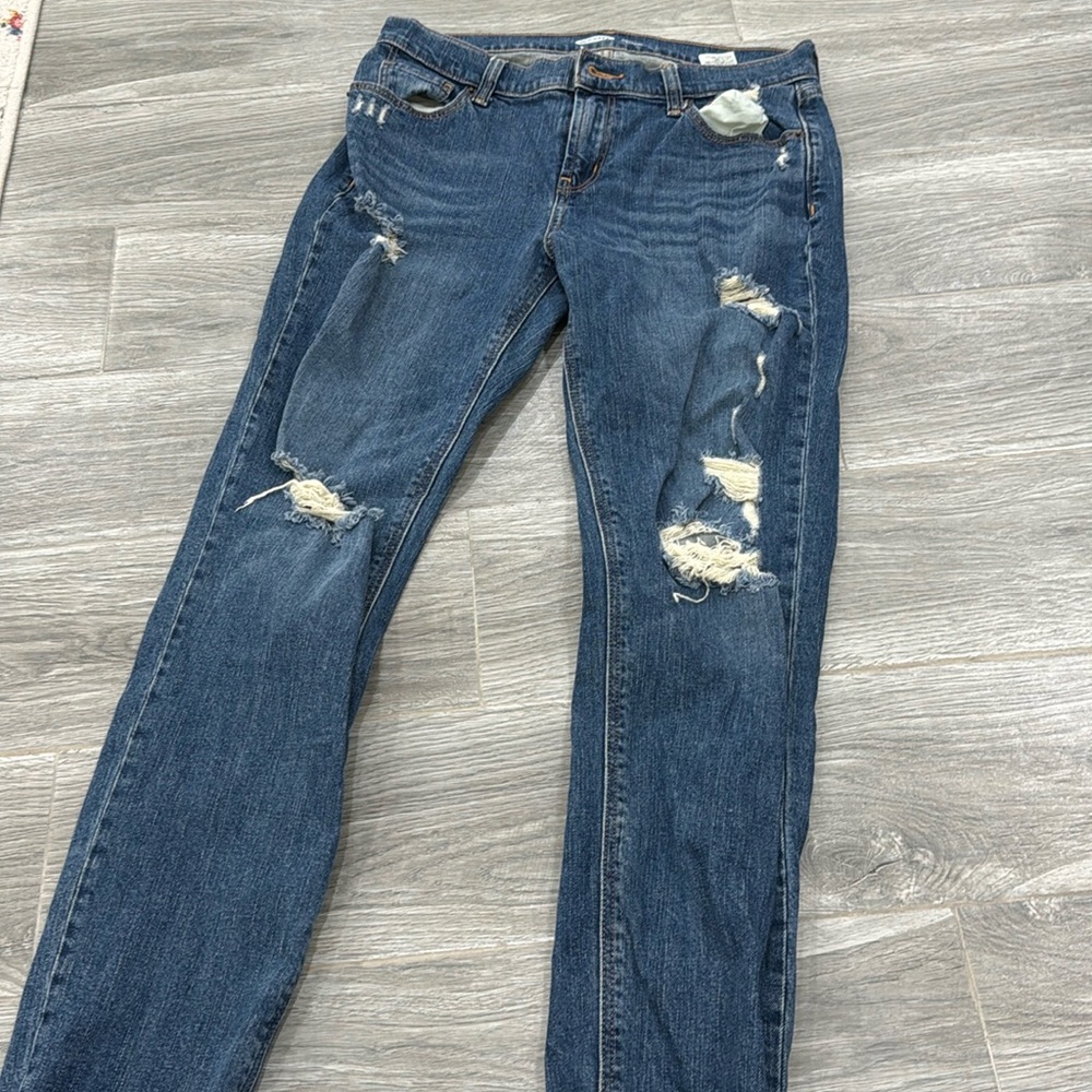 Old Navy Boyfriend Mid Rise Jeans